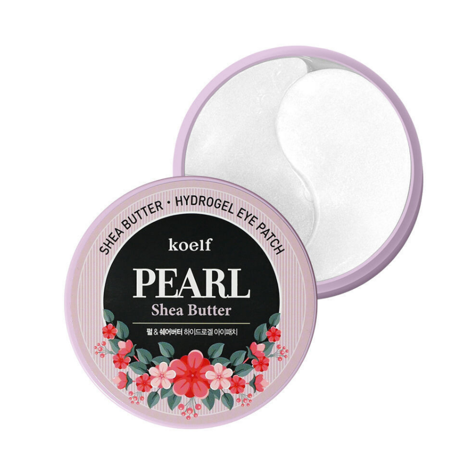 Гидрогелевые патчи для век с маслом ши и жемчугом Koelf Pearl & Shea Butter Eye Patch