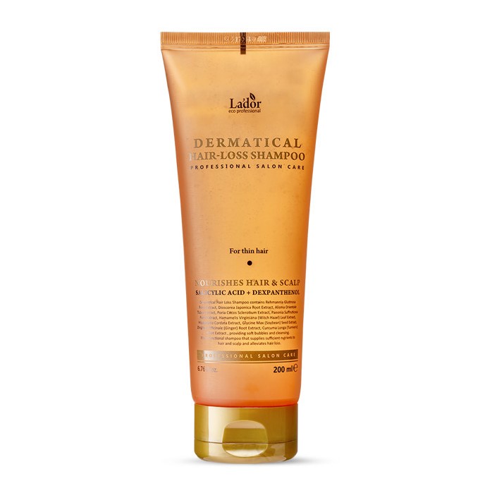 Бессульфатный шампунь против выпадения волос Lador Dermatical Hair-Loss Shampoo