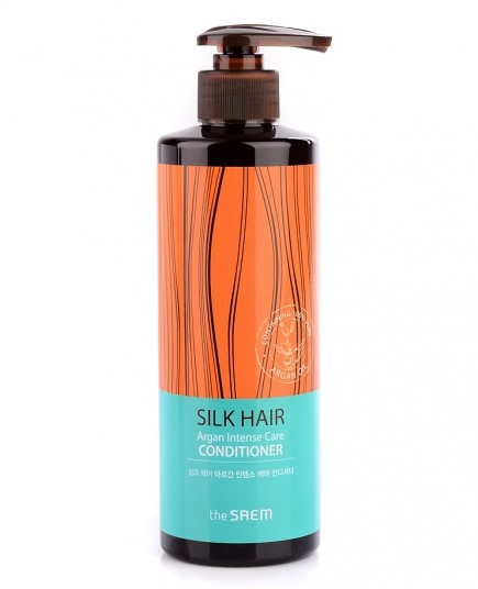 Кондиционер для сухих волос с маслом арганы The Saem Silk Hair Argan Intense Care Conditioner
