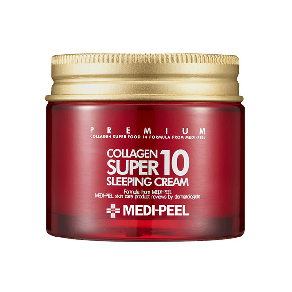 Ночной крем для лица с коллагеном Medi-Peel Collagen Super 10 Sleeping Cream