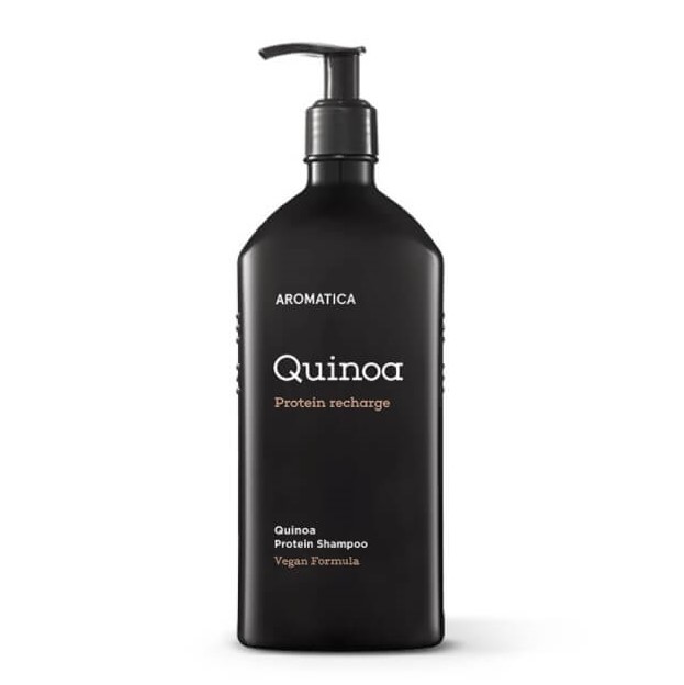Протеиновый шампунь с киноа для сильно поврежденных и сухих волос Aromatica Quinoa Protein Shampoo