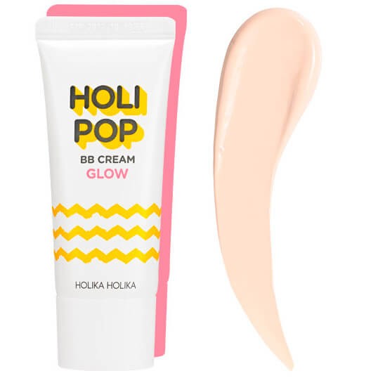 ББ-крем для лица с эффектом мягкого сияния кожи Holika Holika Holi Pop BB Cream Glow