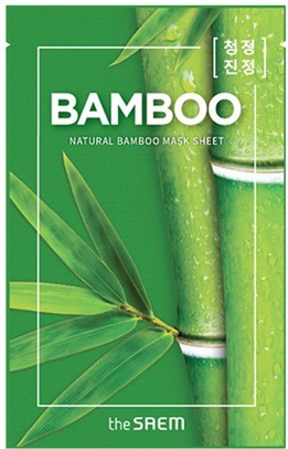 Тканевая маска увлажняющая с экстрактом бамбука The Saem Natural Bamboo Mask Sheet