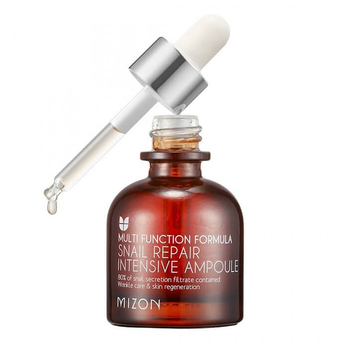 Восстанавливающая сыворотка с муцином улитки Mizon Snail Repair Intensive Ampoule