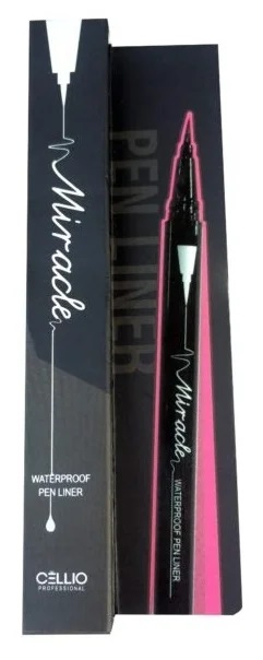 Водостойкая подводка для глаз Cellio Miracle Waterproof Pen Liner