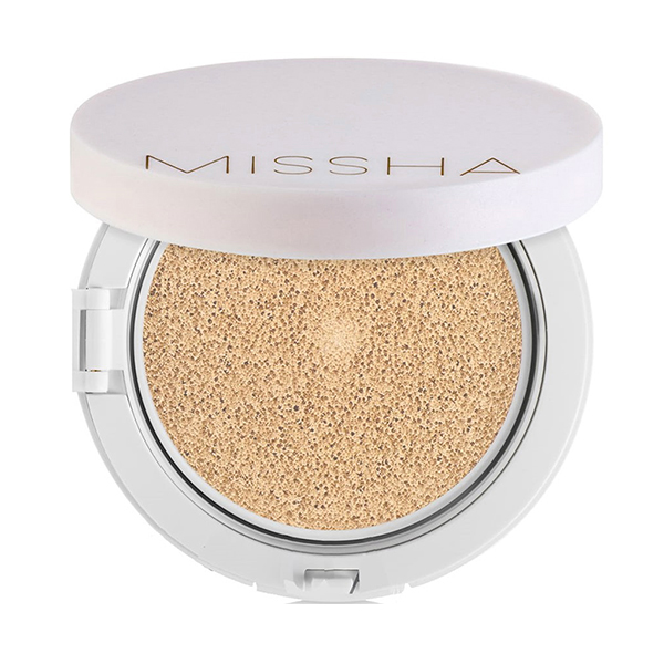 Стойкий кушон 21 тон (Светлый бежевый) Missha Cushion Cover Lasting SPF50+ PA+++