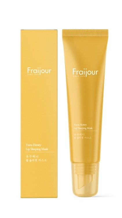Ночная маска для губ с юдзу и прополисом Fraijour Yuzu Honey Lip Sleeping Mask 