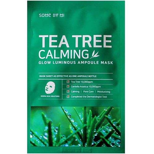 Тканевая маска для проблемной кожи с чайным деревом Some By Mi Tea Tree  Calming Glow Luminous Ampoule Mask