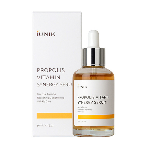 Витаминная сыворотка с прополисом iUnik Propolis Vitamin Synergy Serum 