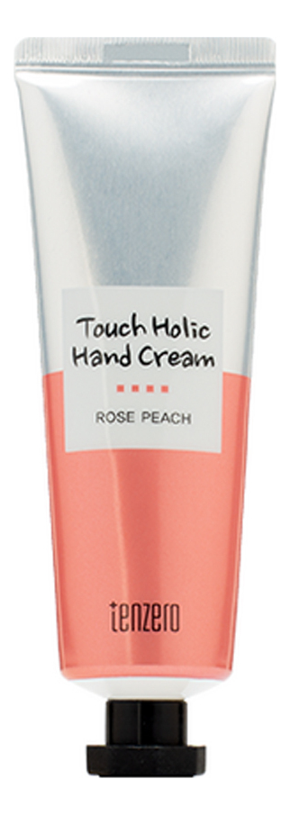 Крем для рук с персиком и розой Tenzero Touch Holic Hand Cream Rose Peach