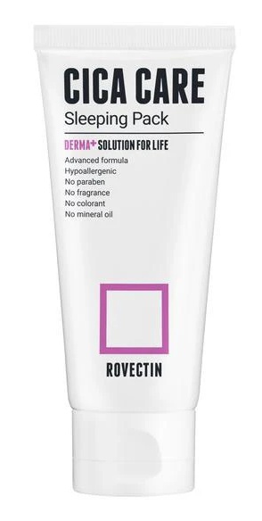 Ночная восстанавливающая маска Rovectin Skin Essentials Cica Care Sleeping Pack