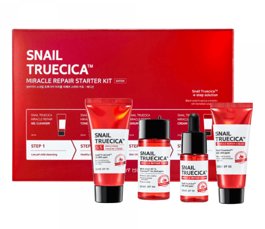 Набор восстанавливающих средств с муцином улитки Some By Mi Snail Truecica Miracle Repair Starter Kit