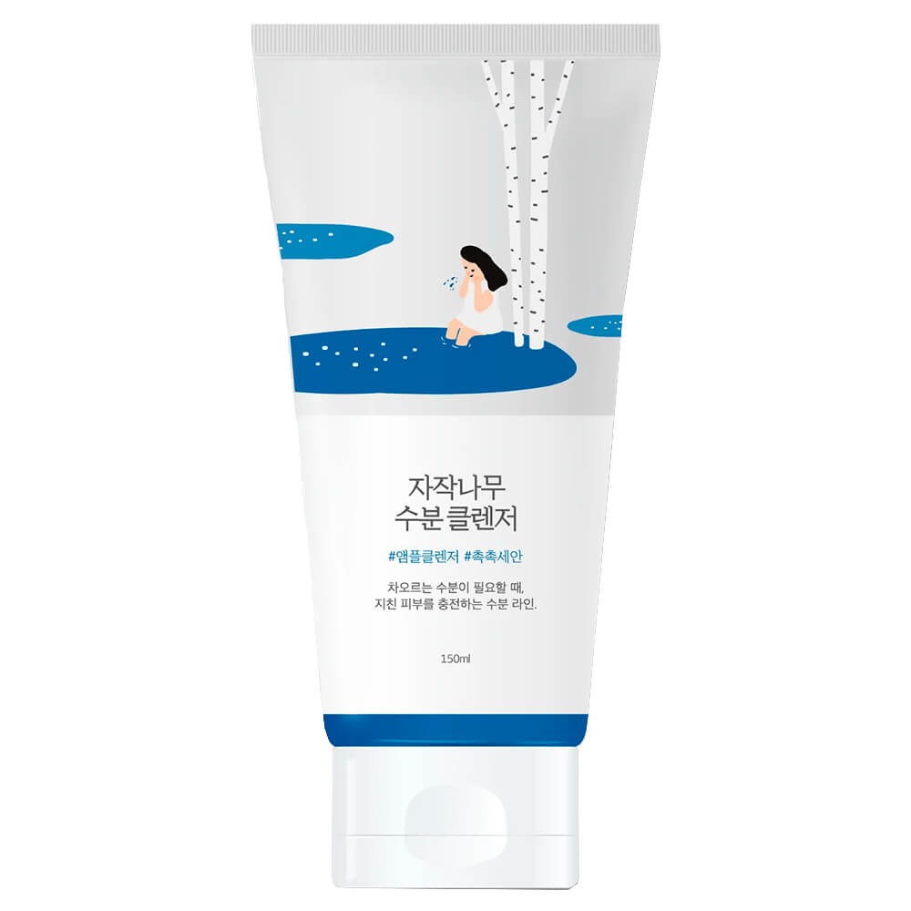 Гель для умывания с березовым соком Round Lab Birch Juice Moisturizing Cleanser