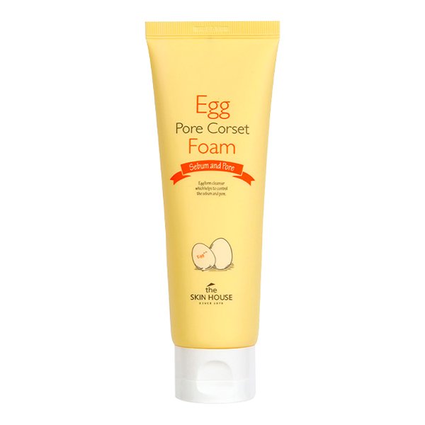 Пенка для глубокого очищения и сужения пор с яичным экстрактом The Skin House Egg Pore Corset Foam