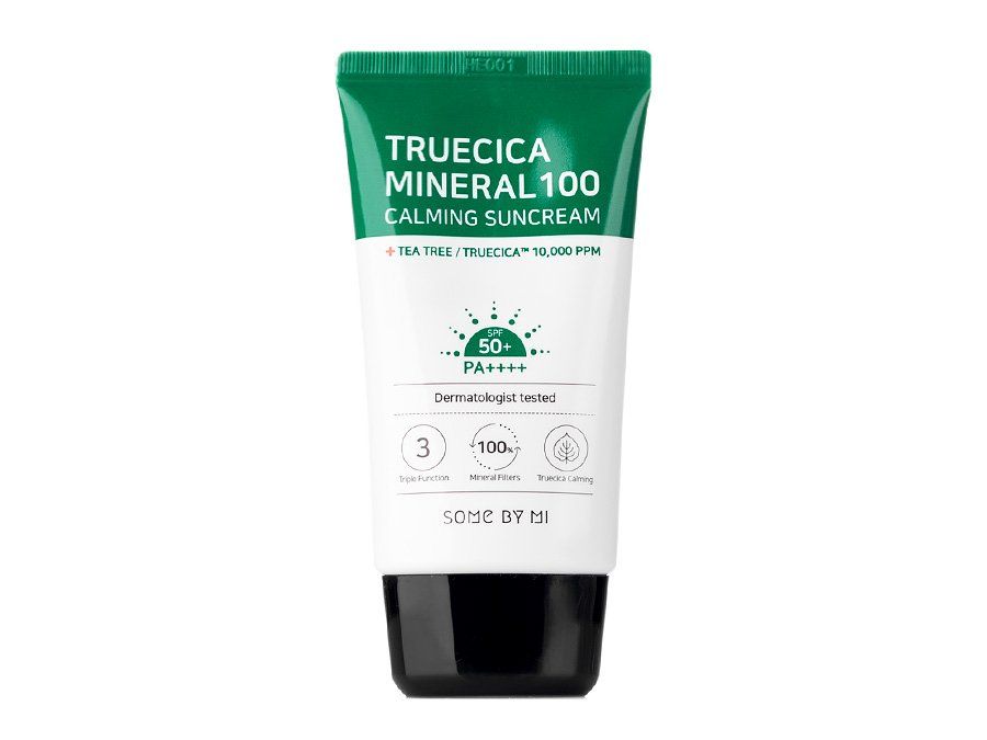 Крем солнцезащитный Some By Mi Truecica Mineral 100 Calming Sunscreen SPF 50+,PA++++